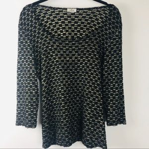 CDW Creative Design Works Top Black, Gold size L